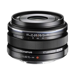 Olympus 17mm F1.8 Black